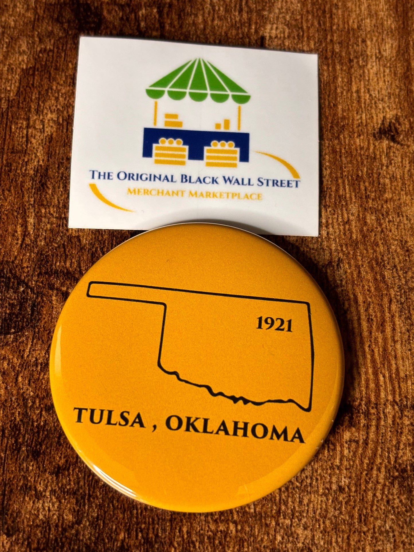 Souvenir Button Magnet