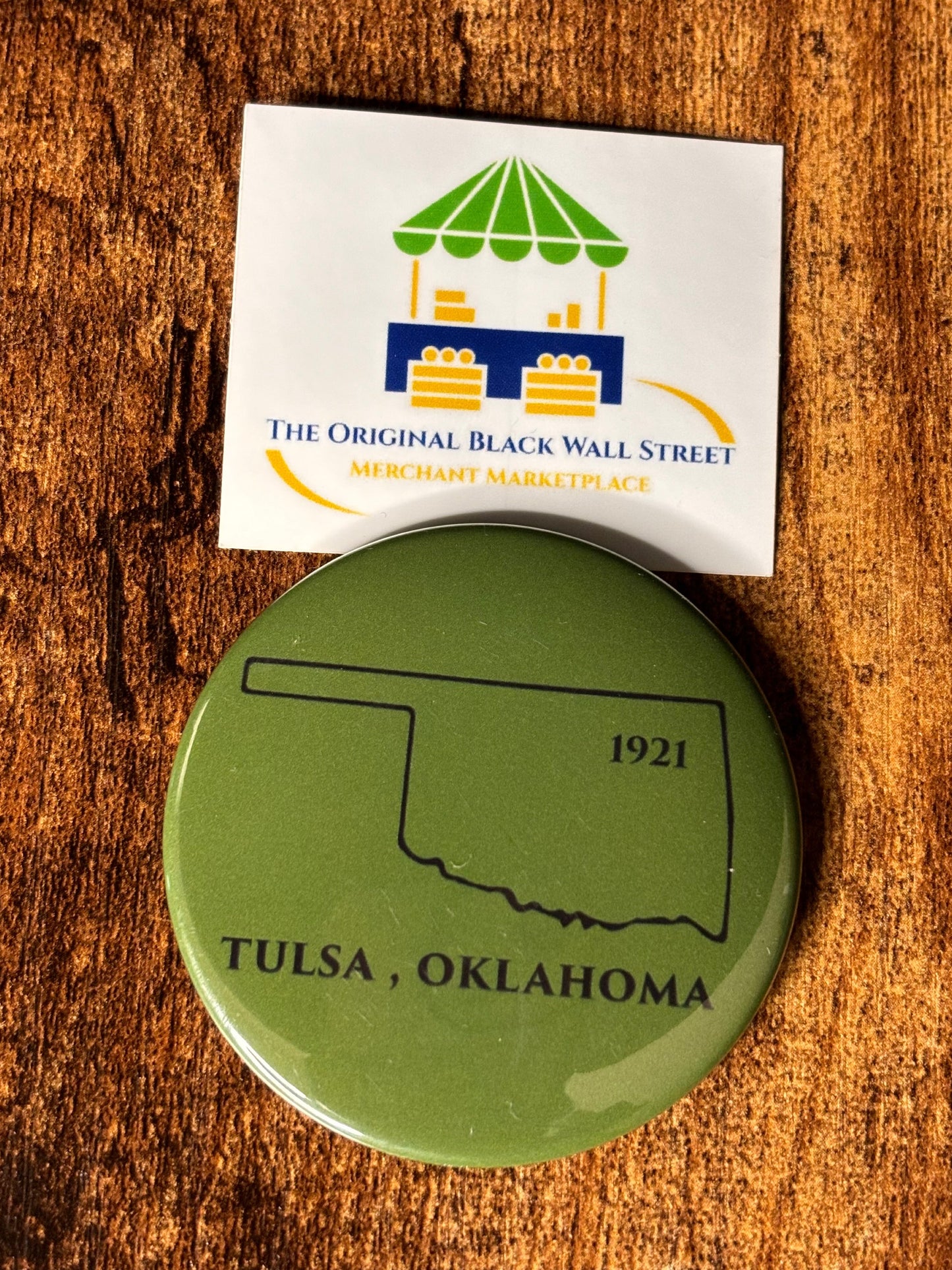 Souvenir Button Magnet